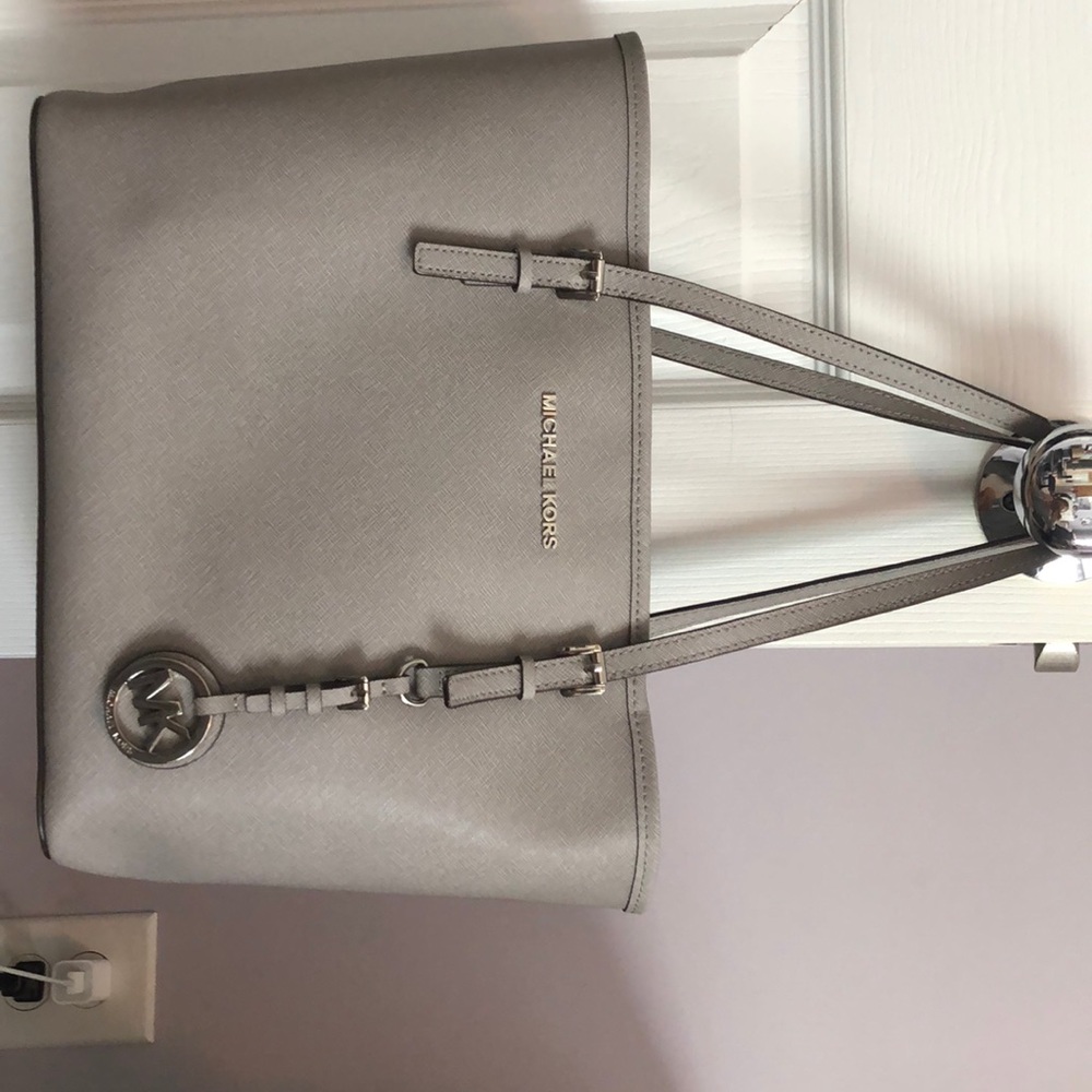Grey Michael Kors Tote purse